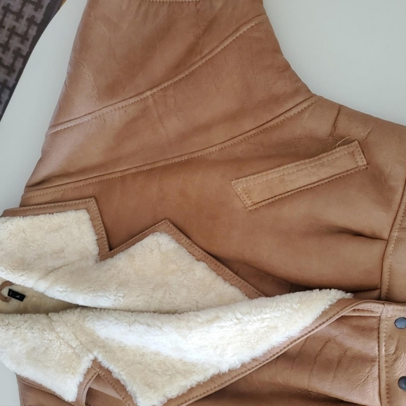 Andrew Marc leather jacket, size L - Picture 3 of 4